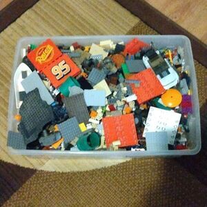 Legos Galore Mixed Sizes and Shapes